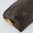 LOUIS VUITTON Monogram Pochette Cosmetic PM Pouch M43998 LV Auth bs30735-16