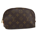 LOUIS VUITTON Monogram Pochette Cosmetic PM Pouch M43998 LV Auth bs30736-1