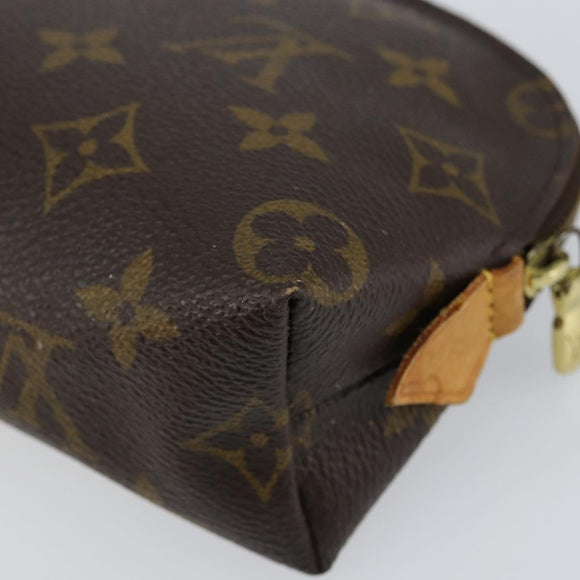 LOUIS VUITTON Monogram Pochette Cosmetic PM Pouch M43998 LV Auth bs30736