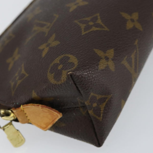 LOUIS VUITTON Monogram Pochette Cosmetic PM Pouch M43998 LV Auth bs30736