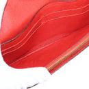 LOUIS VUITTON Empreinte Portefeuille Curies Wallet Orange M60302 Auth bs30737-9