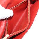 LOUIS VUITTON Empreinte Portefeuille Curies Wallet Orange M60302 Auth bs30737-11