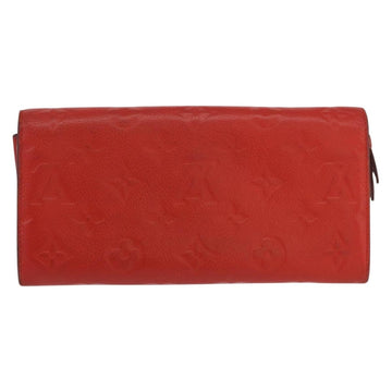 LOUIS VUITTON Empreinte Portefeuille Curies Wallet Orange M60302 Auth bs30737 - 0