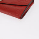 LOUIS VUITTON Empreinte Portefeuille Curies Wallet Orange M60302 Auth bs30737-14