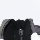 FENDI Shoulder Bag Leather Silver Auth bs30741-21