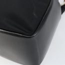 GUCCI Bamboo Hand Bag Leather Black Silver 000 0575 Auth bs30743-9