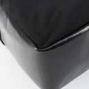 GUCCI Bamboo Hand Bag Leather Black Silver 000 0575 Auth bs30743-14