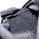 GUCCI Bamboo Hand Bag Leather Black Silver 000 0575 Auth bs30743-19