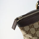 GUCCI GG Canvas Abbey Tote Bag Beige Gold 141470 Auth bs30746-10