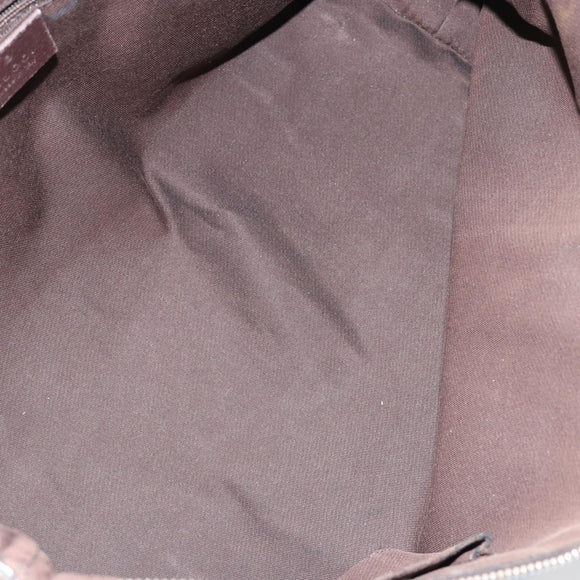 GUCCI GG Canvas Abbey Tote Bag Beige Gold 141470 Auth bs30746