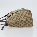 GUCCI GG Canvas Abbey Tote Bag Beige Gold 141470 Auth bs30746-4