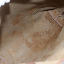 GUCCI GG Supreme Web Sherry Line Tote Bag PVC Beige Gold Auth bs30751-11