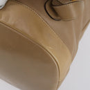 GUCCI Bamboo Backpack Leather Beige Gold 003 2855 0043 0 Auth bs30754-16