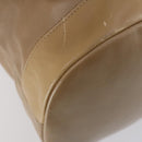 GUCCI Bamboo Backpack Leather Beige Gold 003 2855 0043 0 Auth bs30754-17