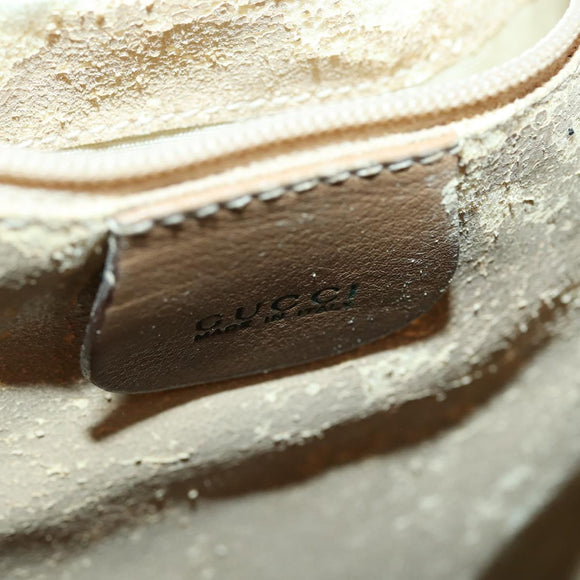 GUCCI Bamboo Backpack Leather Beige Gold 003 2855 0043 0 Auth bs30754