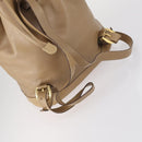 GUCCI Bamboo Backpack Leather Beige Gold 003 2855 0043 0 Auth bs30754-7