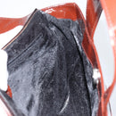 GUCCI Hand Bag Patent leather 2way Brown Gold 000 1013 0504 Auth bs30757-18