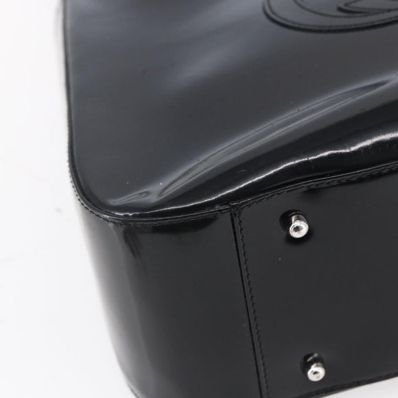 GUCCI Soho Hand Bag Patent leather Black 000 1013 0504 Auth bs30758