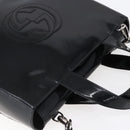 GUCCI Soho Hand Bag Patent leather Black 000 1013 0504 Auth bs30758-6