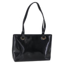 GUCCI Shoulder Bag Patent leather Black Gold 002 2058 0480 0 Auth bs30759-1