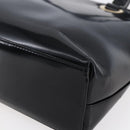 GUCCI Shoulder Bag Patent leather Black Gold 002 2058 0480 0 Auth bs30759-8