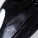 GUCCI Shoulder Bag Patent leather Black Gold 002 2058 0480 0 Auth bs30759-10