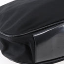 GUCCI Bamboo Hand Bag Nylon Black Silver 001 1998 1577 Auth bs30760-16