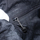 GUCCI Bamboo Hand Bag Nylon Black Silver 001 1998 1577 Auth bs30760-18