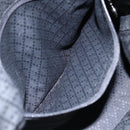 GUCCI Bamboo Hand Bag Nylon Black Silver 001 1998 1577 Auth bs30760-11