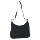 GUCCI Shoulder Bag Nylon Black Silver 001 3341 Auth bs30761-1