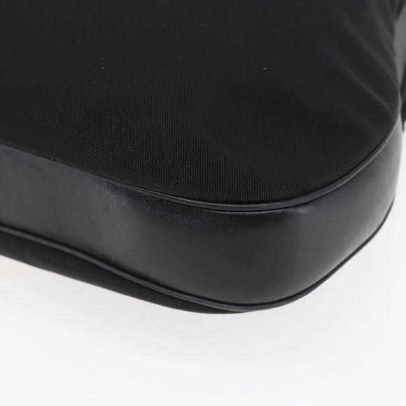 GUCCI Shoulder Bag Nylon Black Silver 001 3341 Auth bs30761