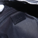 GUCCI Shoulder Bag Nylon Black Silver 001 3341 Auth bs30761-17