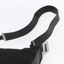 GUCCI Shoulder Bag Nylon Black Silver 001 3341 Auth bs30761-8