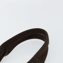 BURBERRY Nova Check Blue Label Tote Bag Nylon Beige Silver Auth bs30763-8