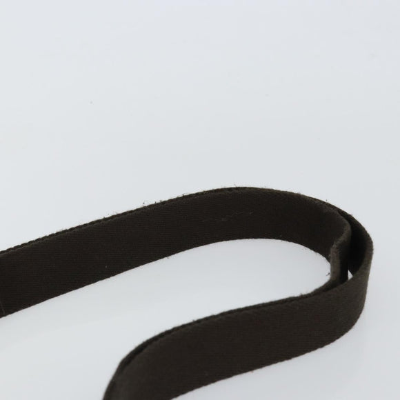 BURBERRY Nova Check Shoulder Bag Canvas Leather Beige Silver Auth bs30765