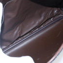 Burberrys Nova Check Clutch Bag Canvas Beige Gold Auth bs30766-15