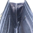 BURBERRY Hand Bag Leather Black Gold Auth bs30770-19