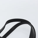 BURBERRY Hand Bag Leather Black Gold Auth bs30770-8