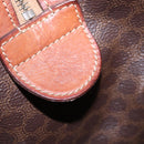 CELINE Macadam Canvas Hand Bag PVC Leather Beige Gold Auth bs30781-22