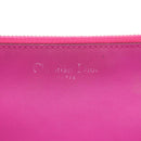 Christian Dior Diorissimo Hand Bag Leather 2way Purple Silver Auth bs30787-26