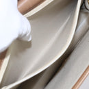 Christian Dior Shoulder Bag Leather Brown Gold Auth bs30791-12