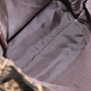 FENDI Zucca Canvas Hand Bag Black Brown Auth bs30794-11