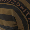 FENDI Pecan Canvas Hand Bag Nylon Black Brown Auth bs30795-15