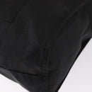 FENDI Hand Bag Nylon Black Silver Auth bs30796-16