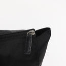 FENDI Hand Bag Nylon Black Silver Auth bs30796-10