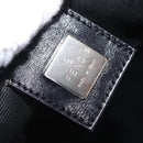 FENDI Hand Bag Nylon Black Silver Auth bs30796-17