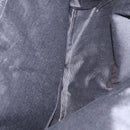 FENDI Hand Bag Nylon Black Silver Auth bs30796-11