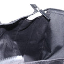 FENDI Hand Bag Nylon Black Silver Auth bs30796-18