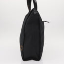 FENDI Hand Bag Nylon Black Silver Auth bs30796-3