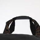 FENDI Hand Bag Nylon Black Silver Auth bs30796-8